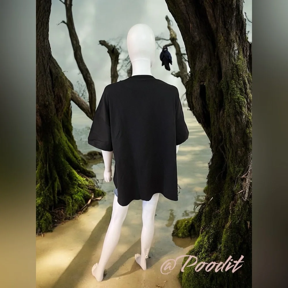 Oversized crawfish sequin tee S M L XL - Picture 5 of 7